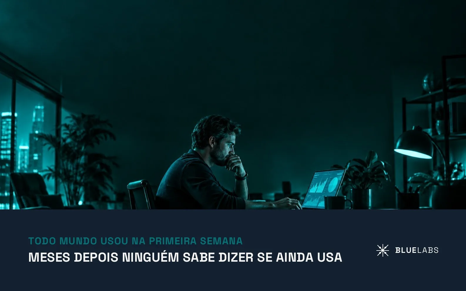 Capa do artigo sobre medir uso real da IA na empresa