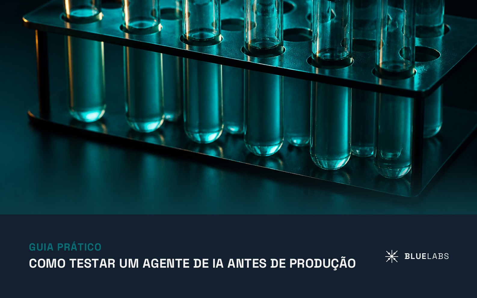 testar agente de IA